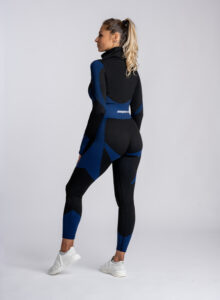 Megasstic valkyrie blue top, jacket and leggings